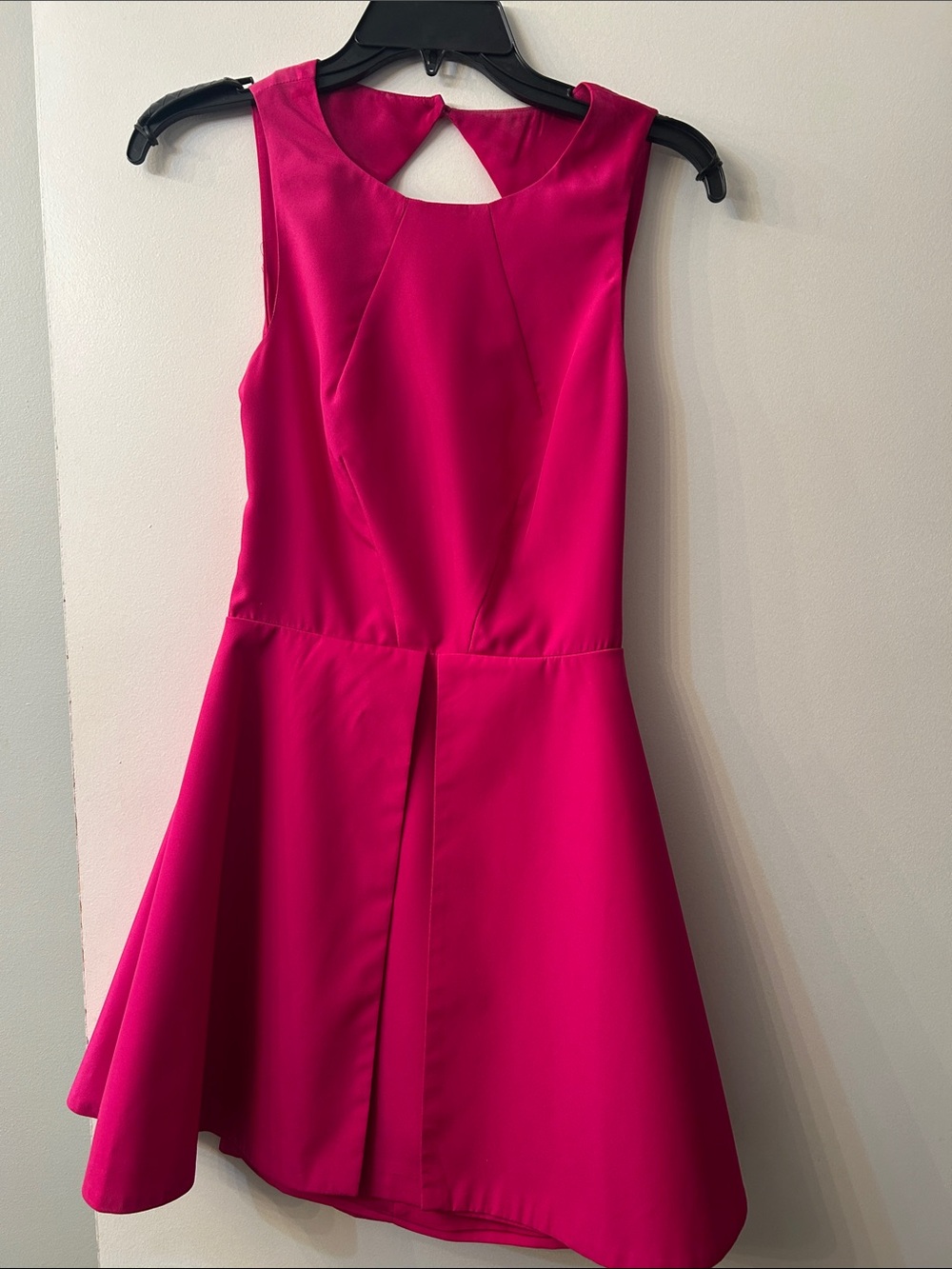 KEEPSAKE the Label Fuchsia Sleeveless Fit-and-Flare Mini Dress